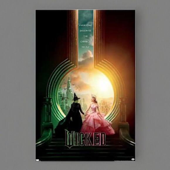 🔥Wicked Wall Poster 22.3" x 34" BNWT🔥 - Picture 1 of 4